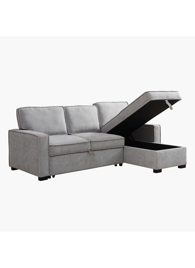 Home Box - Venice Left Right Facing Corner Sofa Bed With Storage 218 x 152 x 88cm - Image 1