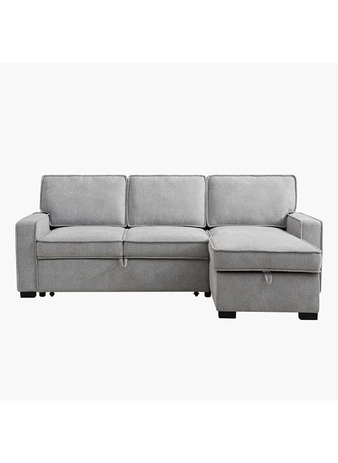 Home Box - Venice Left Right Facing Corner Sofa Bed With Storage 218 x 152 x 88cm - Image 1