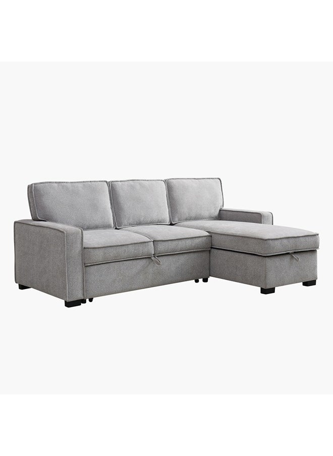 Home Box - Venice Left Right Facing Corner Sofa Bed With Storage 218 x 152 x 88cm - Image 1