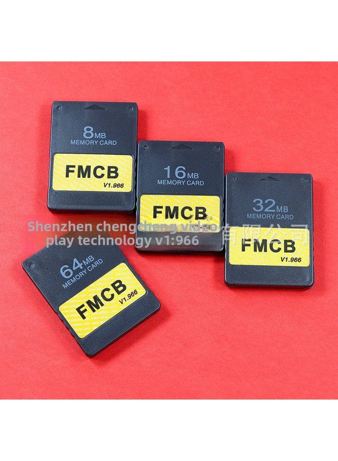 PS2 2nd Generation FMCB Memory Card 8MB MCboot V1.953 Memory Card-Colour:8MB - Image 1