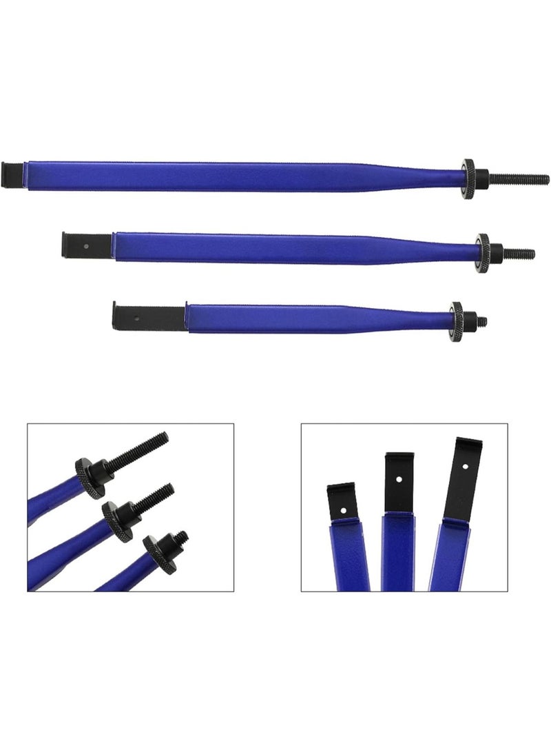GGOOT 3Pcs Car Extension Wrench Clip Extendable Hardware Hand Tool Car Maintenance Tool Fixing Nut and Bolts Wrench Clamping  - Image 2