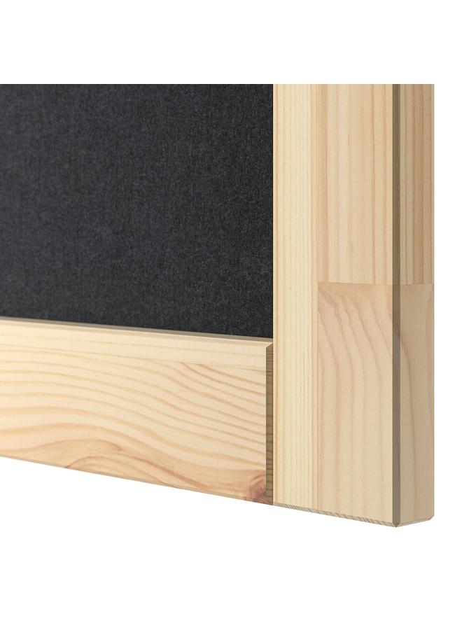 Door, dark grey/felt, 42x83 cm - Image 2