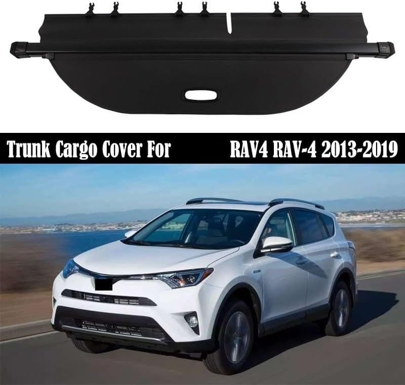 DEMULAX Trunk Cargo Cover for Toyota RAV4 (2013-2019) - Image 3