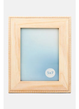 Walmart Wooden Photo Frame 5 x 7 cm, Beige  - Image 1