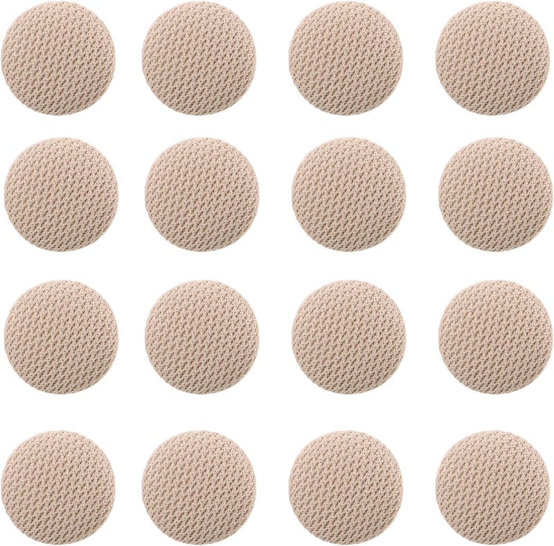 STOBAZA Fabric-Covered Upholstery Pins for Slipcovers and Bedskirts, Non-Slip Stainless Steel Twist Tacks, 50pcs Pack, Dust Ruffle and Sofa Cushion Fasteners for Home Bedding Accessories - Image 1