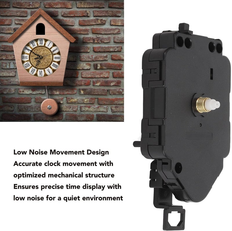 yuyte Quartz Pendulum Clock Movement Replacement AA Battery Powered Accurate  Quiet Ideal for Clock Repair Kits Frameless Pendulum Clocks and More  - Image 4