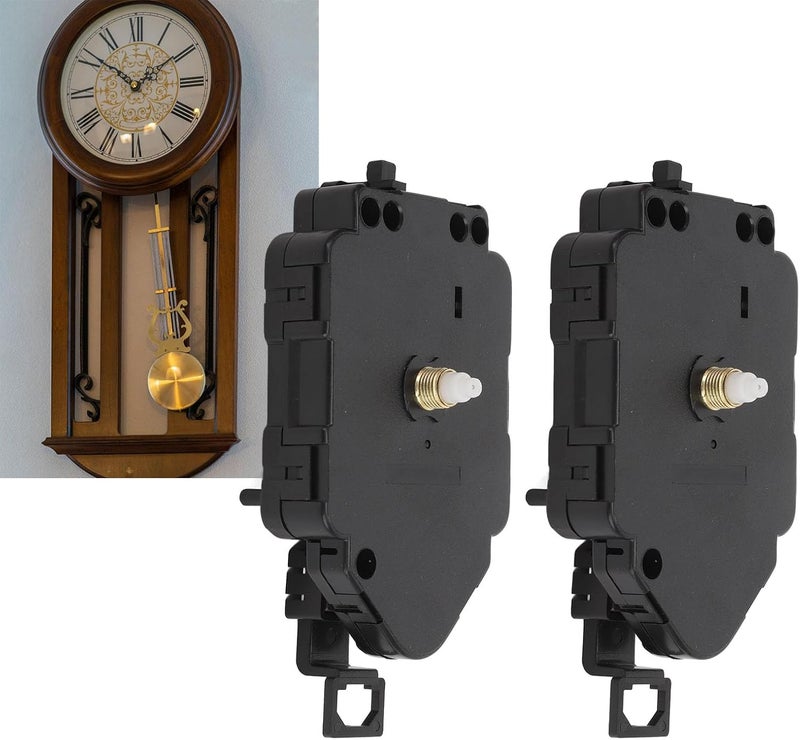 yuyte Quartz Pendulum Clock Movement Replacement AA Battery Powered Accurate  Quiet Ideal for Clock Repair Kits Frameless Pendulum Clocks and More  - Image 3