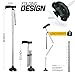 ZELECKS Walking Cane for Women Men Self Standing Adjustable Folding Cane with T Handle and 360 Pivot Base Lightweight Foldable Walking Stick for Seniors Collapsible Cane for Walking - Image 4