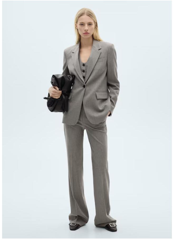 MANGO Casual Straight Jacket With Flap Pockets  - Image 1