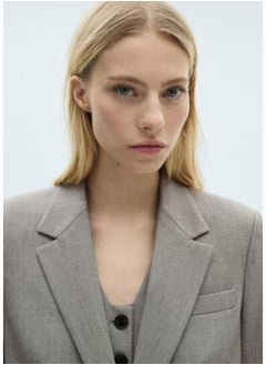MANGO Casual Straight Jacket With Flap Pockets  - Image 3