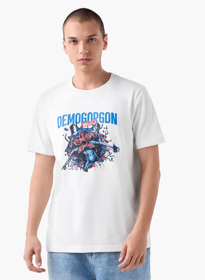 SP Characters Demogorgon Print T-shirt - Image 1