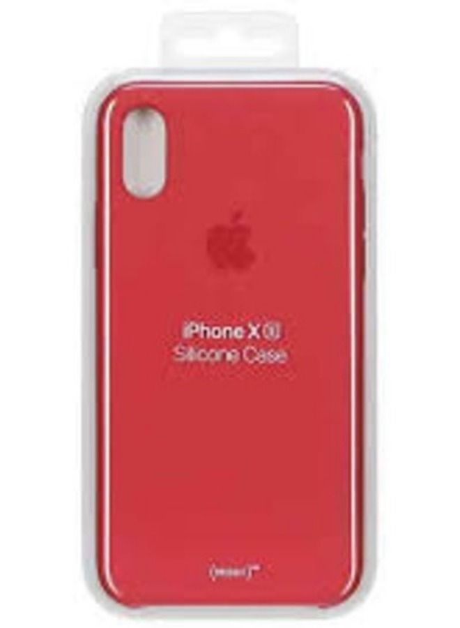 ACLIX for iPhone Xs Red Case, Shockproof Ultra Slim Fit Silicone iPhone 10S Cover TPU Soft Gel Rubber Cover Shock Resistance Protective Back Bumper for iPhone XS - Image 3