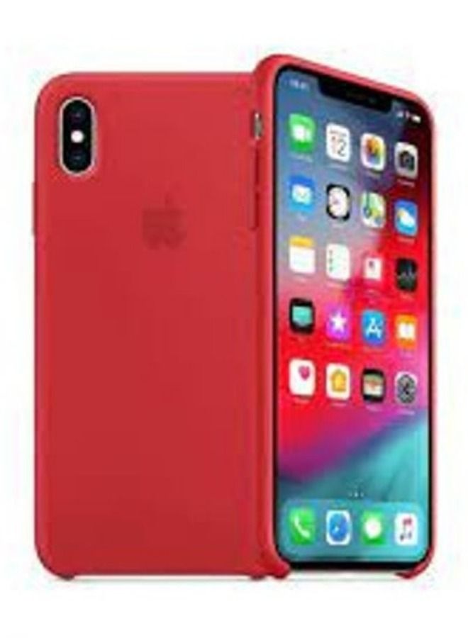 ACLIX for iPhone Xs Red Case, Shockproof Ultra Slim Fit Silicone iPhone 10S Cover TPU Soft Gel Rubber Cover Shock Resistance Protective Back Bumper for iPhone XS - Image 2