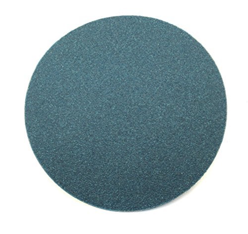 Karebac 8hsz120 8" 120 Grit Heavyweight Zirconia PSA Sticky Discs (25 Pack), Blue - Image 5