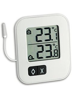 TFA La Crosse Technology 30.1043.02 Digital Indoor And Outdoor Thermometer Small White  - Image 4