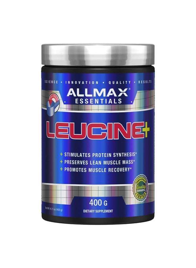 AllMax Nutrition أولماكس للتغذية ليوسين 5,000 ملغ، 14.1 أونصة (400 غ)  - Image 1
