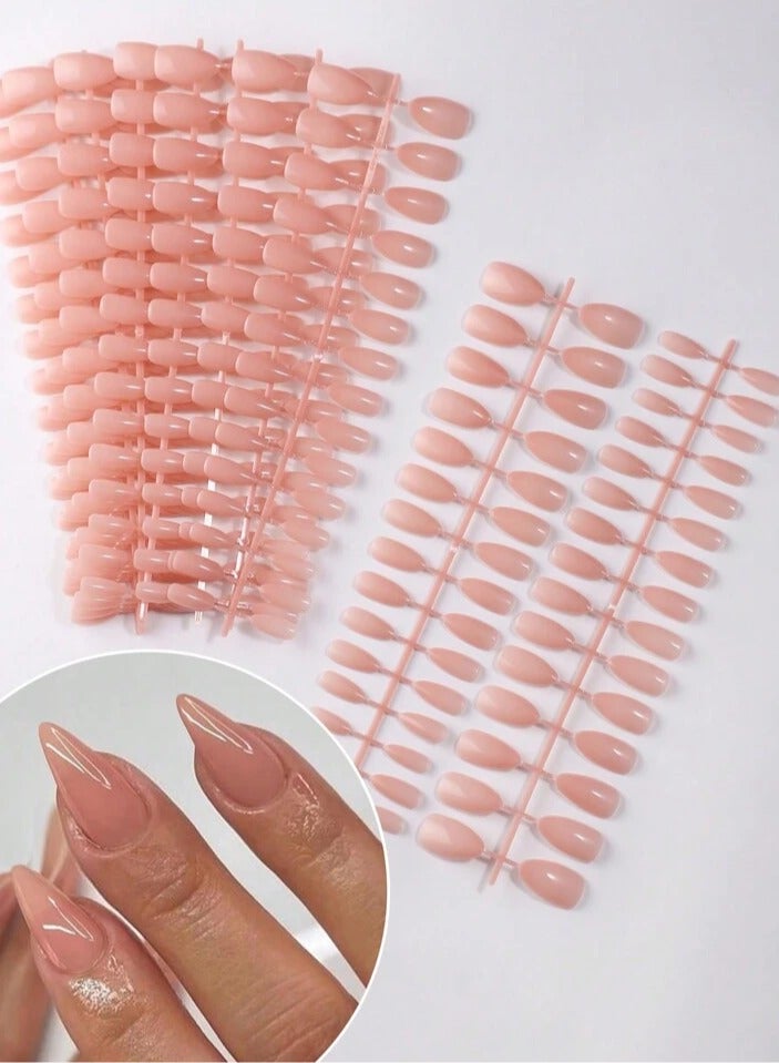 320pcs Almond French Gel Nail Tips Medium Size Tips Acrylic Nails Press on Long Lasting - Image 5
