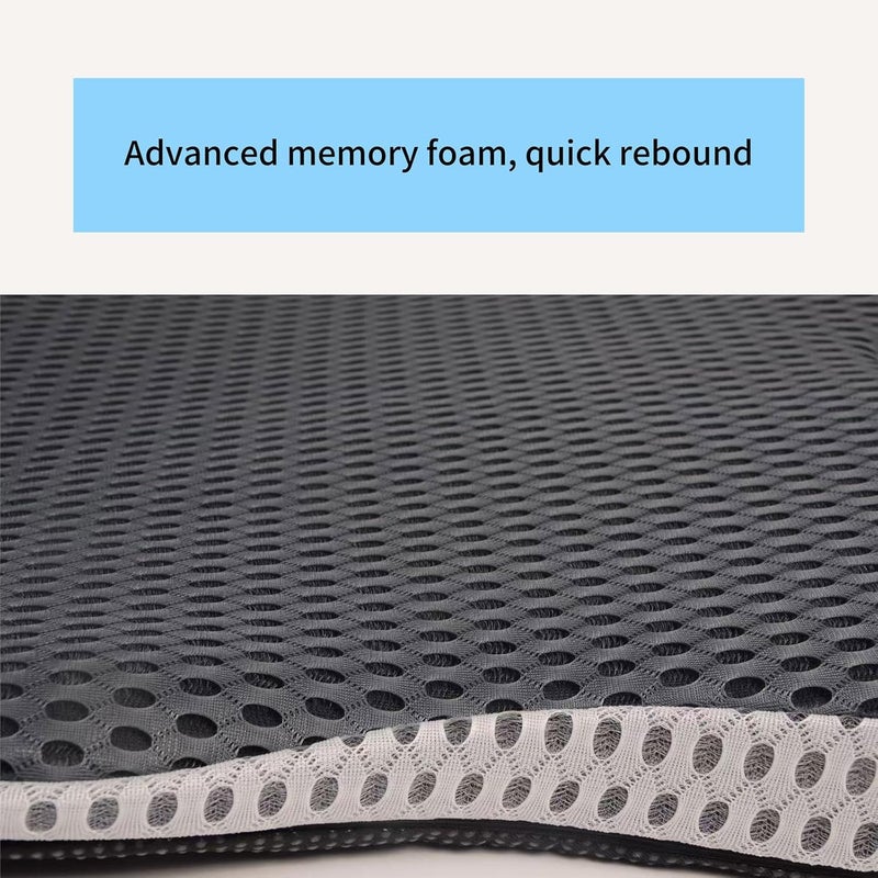 SNBBGT Car Seat Cushion with Memory Foam Wedge Tailbone Support - Image 5