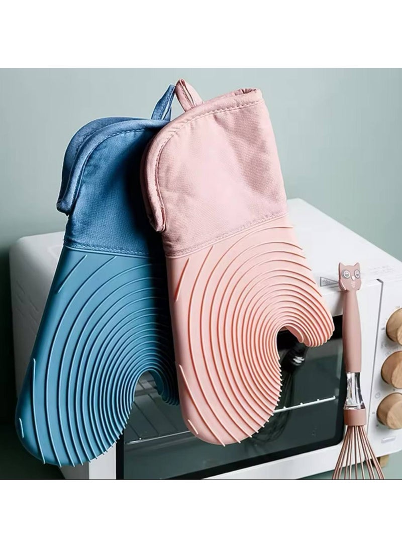 Heat-Resistant Insulated Glove – Padded Interior with Silicone Exterior for Cooking and Baking  - Image 3