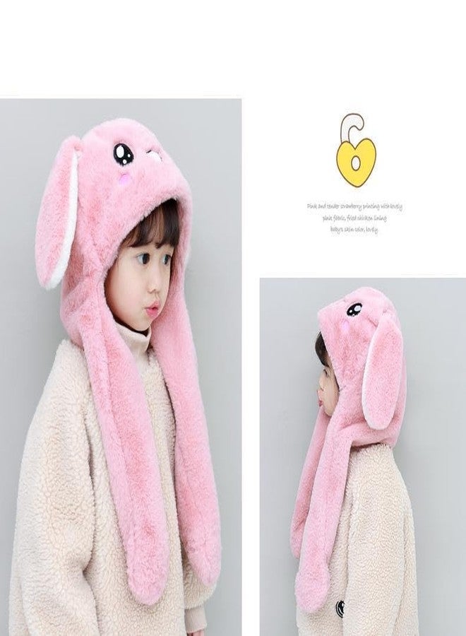 Richmen Kids Rabbit Hat Ear Moving Jumping Funny Bunny Plush Cap for Women Girls, Winter Spring Warm Hat | Age Above 5 Years - Image 5