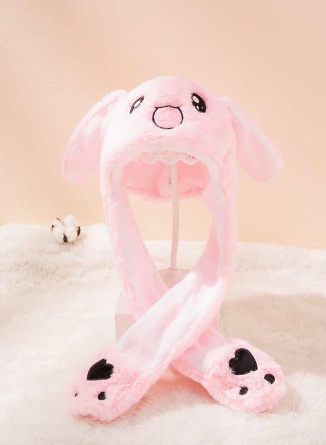 Richmen Kids Rabbit Hat Ear Moving Jumping Funny Bunny Plush Cap for Women Girls, Winter Spring Warm Hat | Age Above 5 Years - Image 2