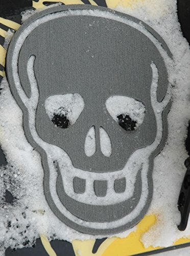 Toejamr Snowboard Stomp Pad - Large Skull - Gray - Image 4