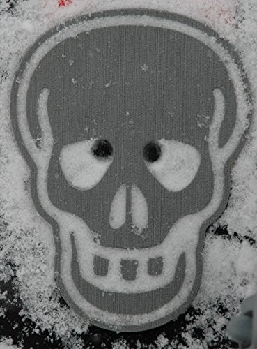 Toejamr Snowboard Stomp Pad - Large Skull - Gray - Image 2