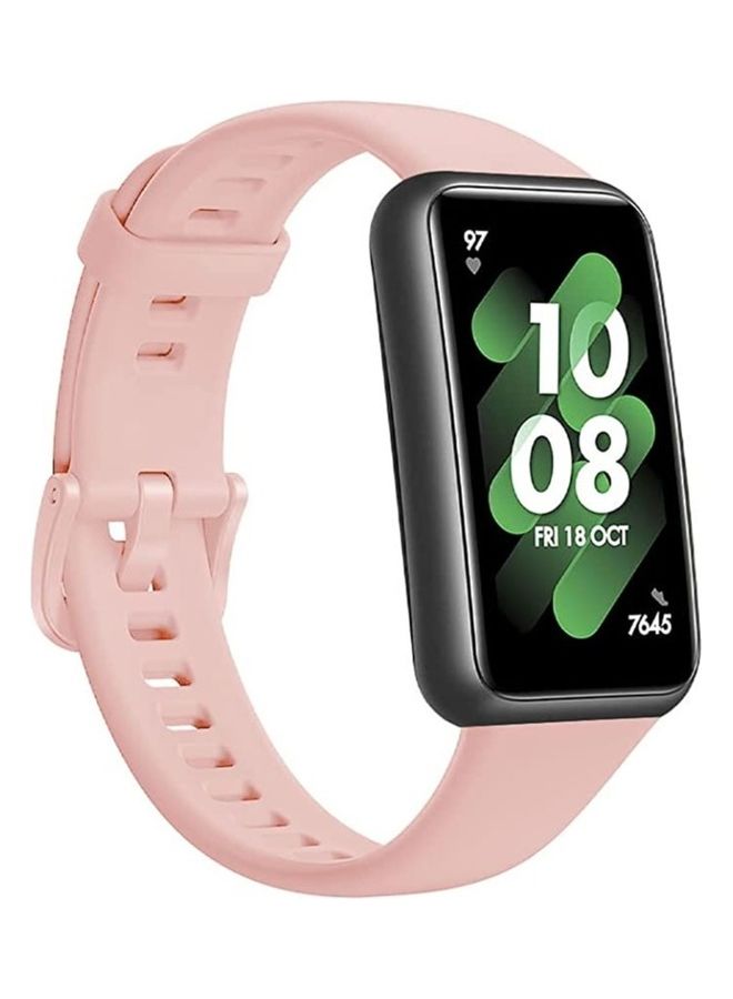 HUAWEI Honor 7 Silicone Watch Band Smartwatch Wristband Replacement Strap Bracelet Pink - Image 1