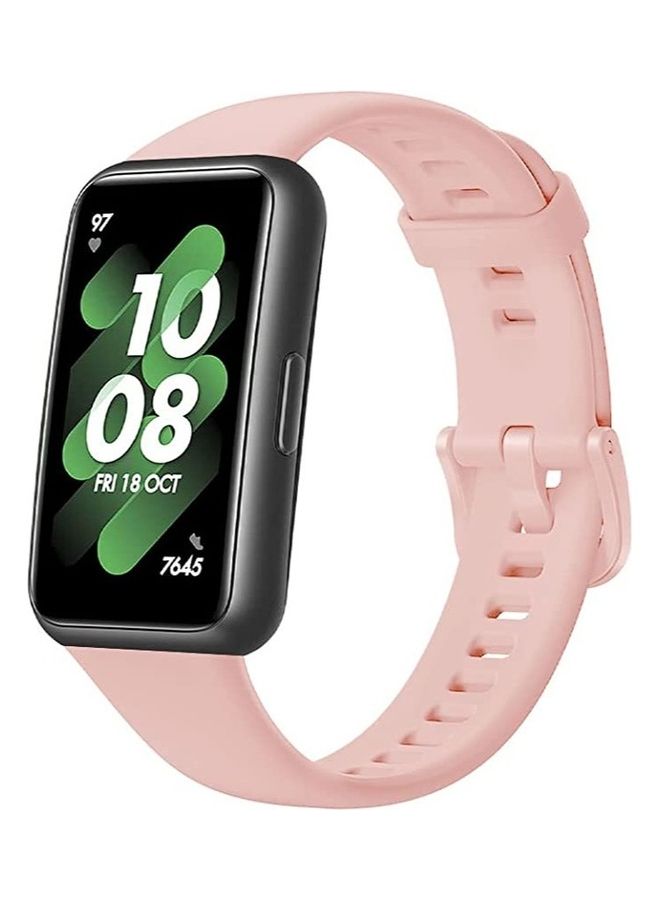 HUAWEI Honor 7 Silicone Watch Band Smartwatch Wristband Replacement Strap Bracelet Pink - Image 2