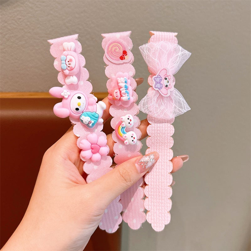 Generic Magic Sticker Bangs Holder for Girls 05# melody floret suit