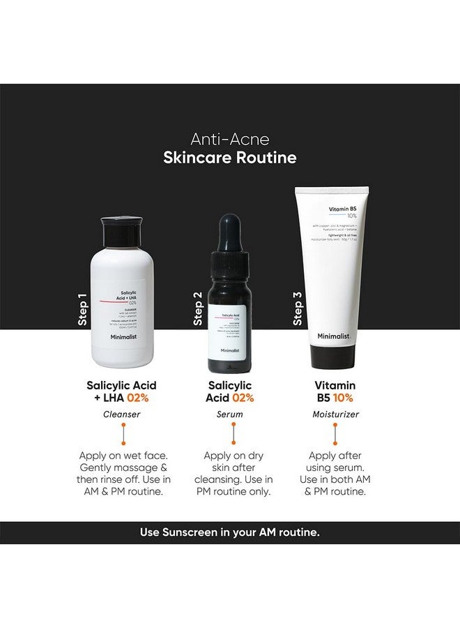 MINIMALIST سيروم حمض الساليسيليك 2% بتصميم بسيط لعلاج حب الشباب والرؤوس السوداء والمسام المفتوحة | يقلل من الزيوت الزائدة وملمس البشرة غير المستوي | مقشر يعتمد على BHA للبشرة المعرضة لحب الشباب أو الدهنية | 10 مل - Image 5