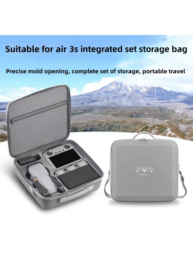 Suitable For DJI Air 3s UAV Storage Bag Single Shoulder Crossbody Portable Compression-resistant Waterproof Compression-resistant Explosion-proof Box 