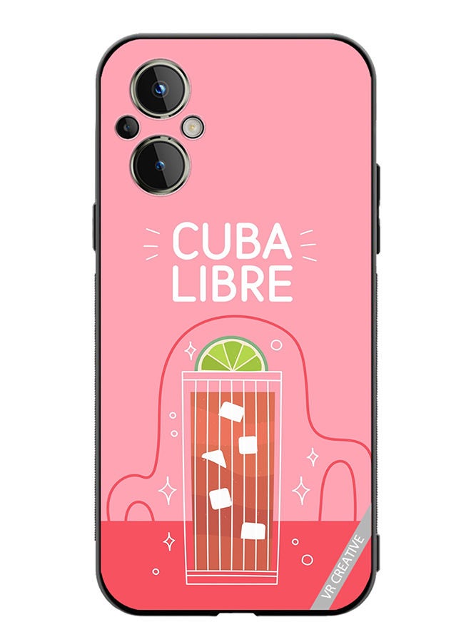 VR CREATIVE Protective Case Cover For OnePlus Nord N20 5G Cuba Libre Design Multicolour - Image 1