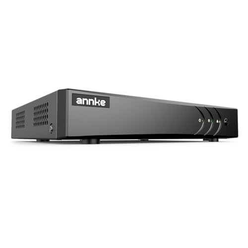 ANNKE 3K Lite H.265+ Security DVR Recorder with AI Human/Vehicle Detection, 8CH Hybrid 5-in-1 CCTV DVR for Surveillance Camera, Supports 8CH Analog and 2CH IP Cameras, Remote Access (No Hard Drive) - Image 1