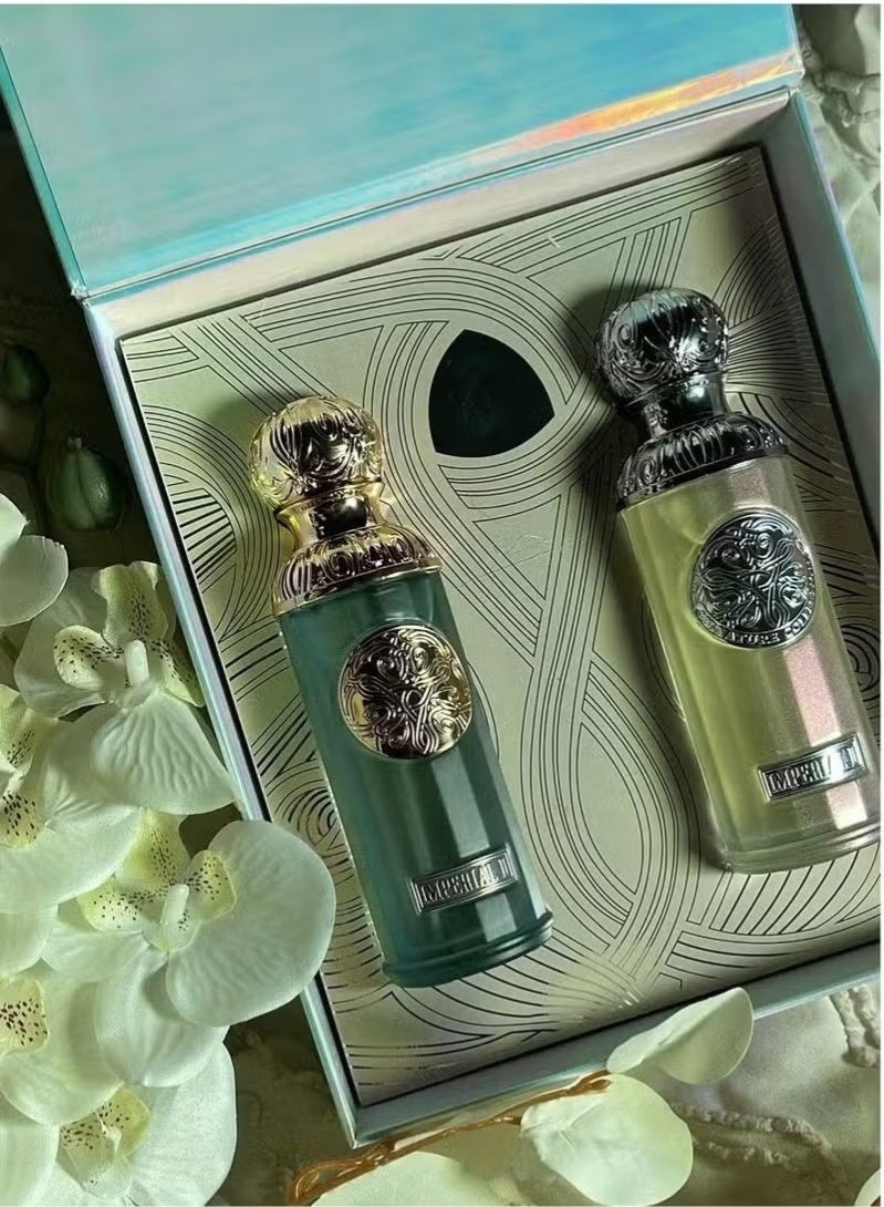 قصة مجموعة عطور ليجند أوف ذا فاليز للجنسين، 2 × 90 مل - Image 2