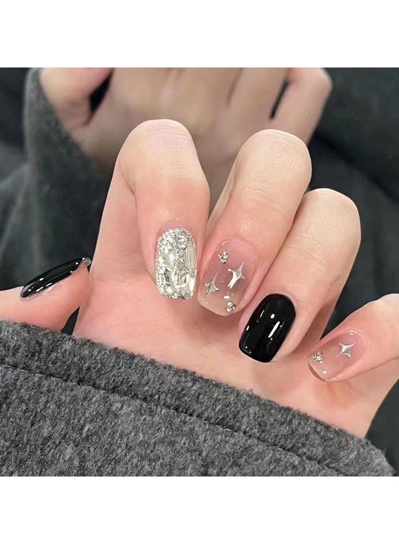 اضغط على أظافر 24 قطعة أظافر صناعية - Image 1