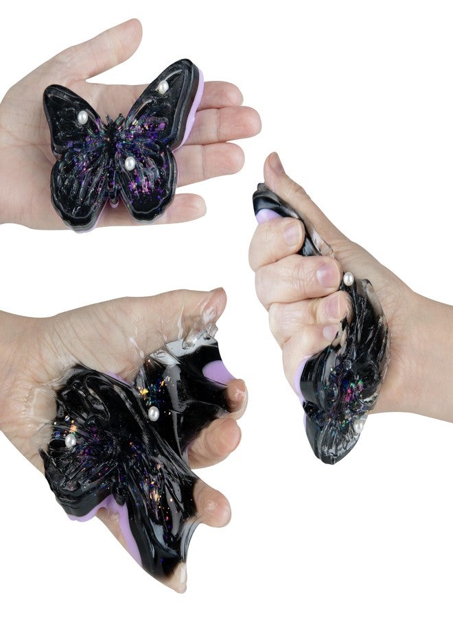 The Orb Factory ORB Curiosities Taba-Licious Butterfly and Stars TABA Squishy Toy 3 Pack - Squish and Squeeze These Soft, Sticky TABA Squishies, Perfect for Stress Relief - Fidget and Sensory Toys for Kids and Adults - Image 4