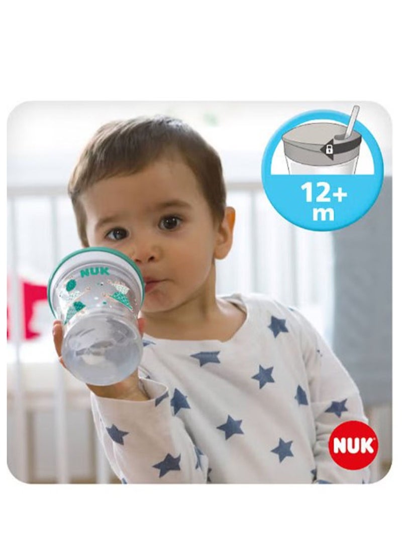 NUK - Sippy Action Cup for Baby Learning to drink in action from 12 months on when it becomes more active , high quality and robust materials , shape of the drinking cup makes it easy for small kids - Image 1