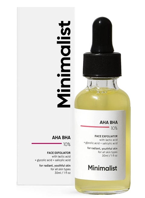 10% Hydroxychloroquine Peeling Serum for Beginners for All Skin Tones and Types Gentle exfoliator for clogged pores, oil-free and hypoallergenic 30 ml