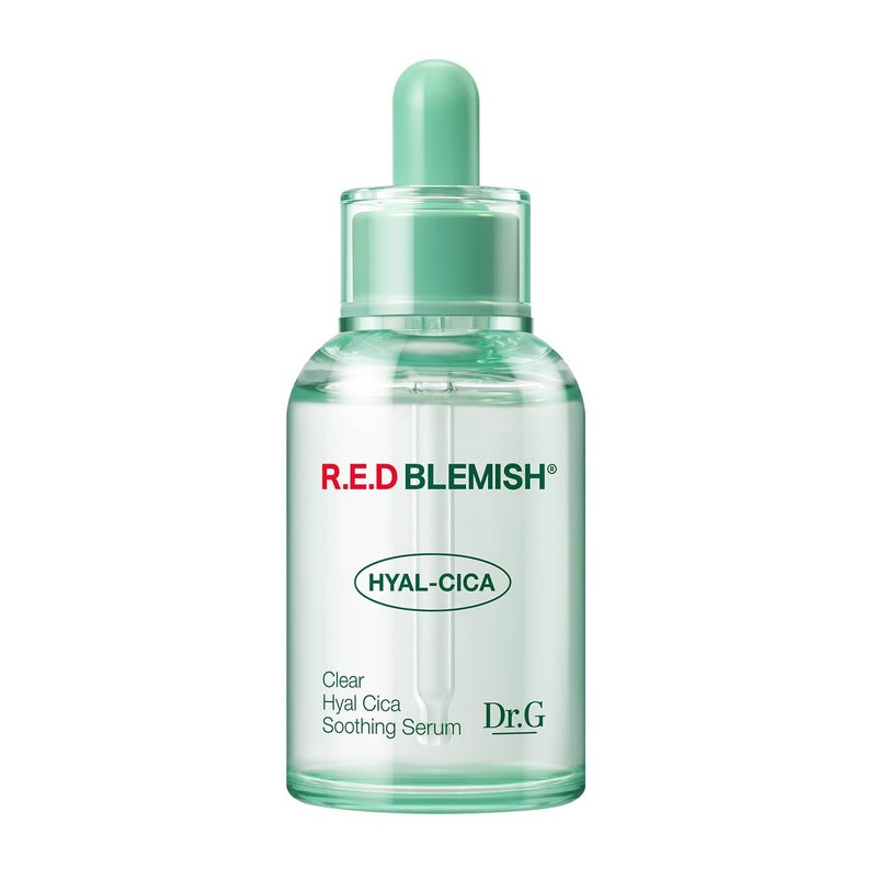 Dr. G R.E.D. Blemish Clear Hyal-Cica Soothing Serum - Korean Skincare - Long-Lasting, Hydrating Serum for All Skin Types - Cools Skin Temperature - Hyaluronic Acid & Centella Asiatica - 1.69 fl oz - Image 1