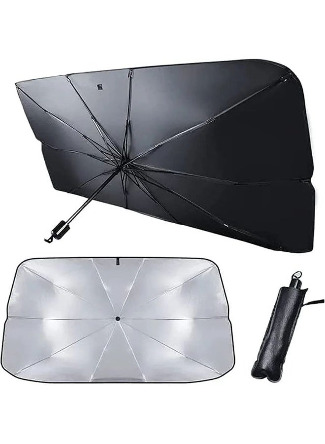 Foldable Car Windshield Sunshade Umbrella – Innovative Umbrella Design for Front Window - Image 1