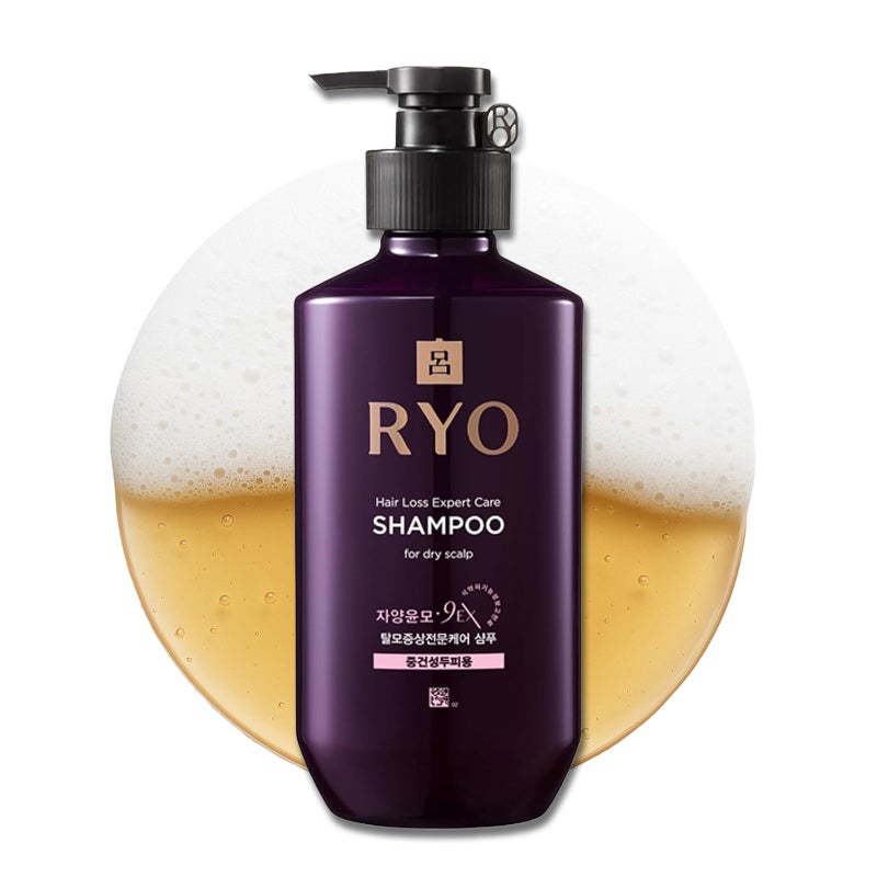 RYO Hair Strength Expert Care Shampoo For NormalDry Scalp Moisturizing Dry Dead Skin Cells Relieving Itchy and Smelly Scalp Cleansing Thickening and Growing For Thinning Hair 1353 Fl Oz