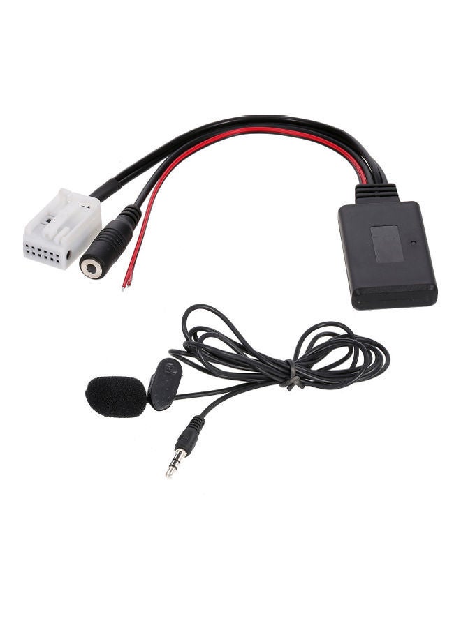 NIBEMINENT Replacement Car Radio RD4 BT Music AUX With Mic 12-Pin Adapter For Peugeot Citroen - Image 1