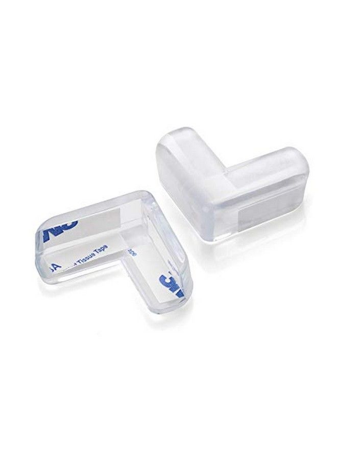 Shuiniba Baby Soft Corner Protectors Safety Baby Proofing Corner Protectors Guards Clear Furniture Table Desk Corner Bumpers For Child For Furniture Against Sharp Corners 6 Pack - Image 1