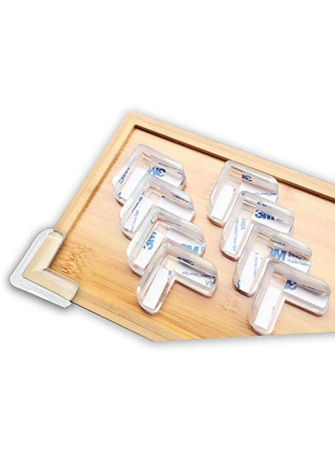 Shuiniba Baby Soft Corner Protectors Safety Baby Proofing Corner Protectors Guards Clear Furniture Table Desk Corner Bumpers For Child For Furniture Against Sharp Corners 6 Pack - Image 4