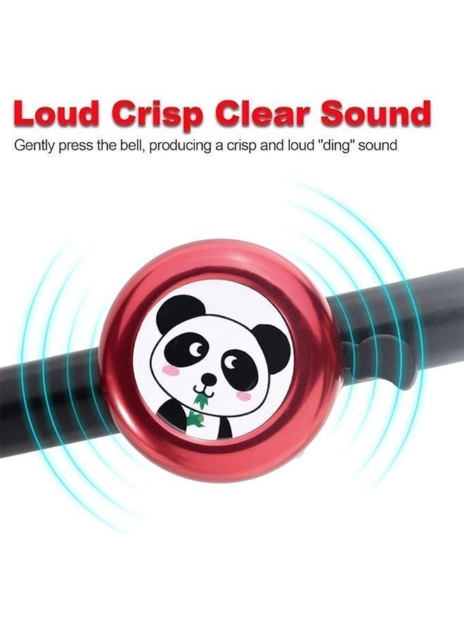 Happy D Bicycle Bike Bell for Kids, Cool Cartoon Bicycle Bell, Aluminum Bike Bell with Loud Clear Sound, Universal Fit for Bikes and Scooters, Bike Accessories for Kids Girls Boys Adults - Image 2