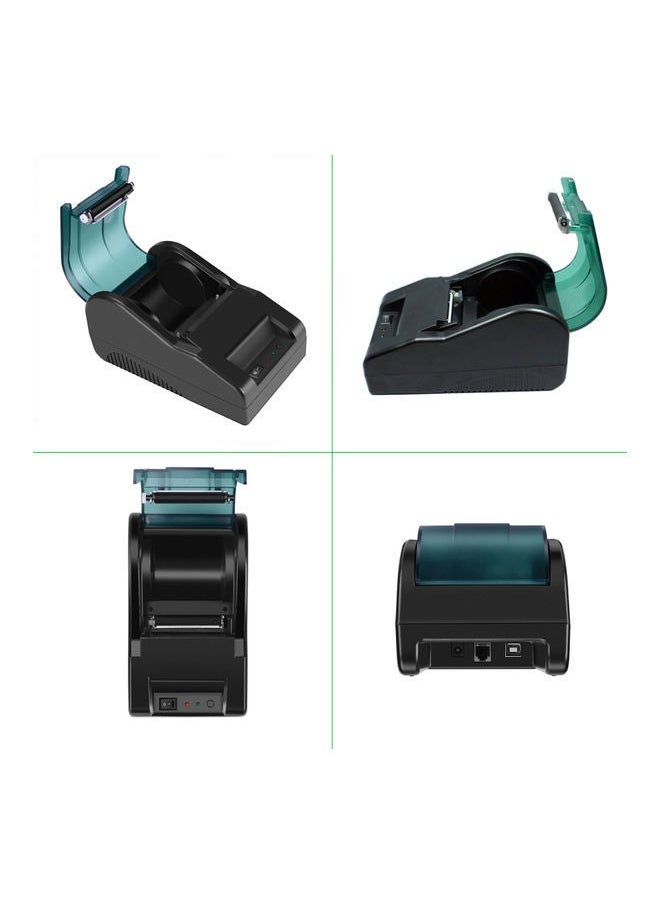 NIBEMINENT Desktop USB Heat Receipt Printer Black  - Image 2