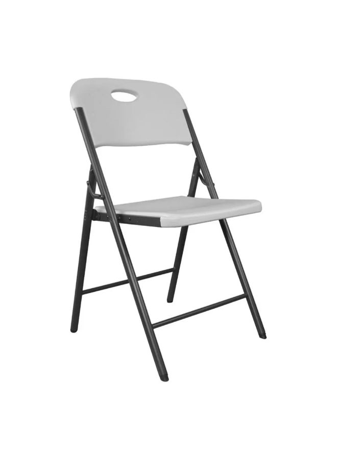 Lifetime Heavy Duty Indoor/Outdoor Folding Chair White and Black 81 x 49.8 x 58 cm 80725 - Image 3