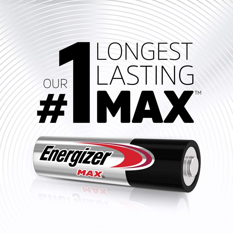 Energizer AA and AAA Batteries, 48 Count, Combo Pack Contains 24 Max Double A and 24 Max Triple A Batteries - Image 2