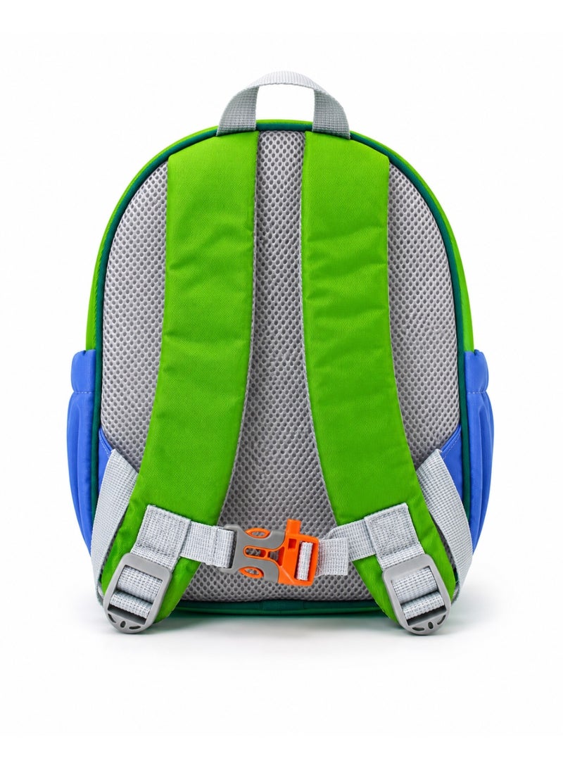 Kids Backpack with Mini Acorn Pouch, Lightweight School Bag with Side Bottle Pockets, Breathable Back & Safety Chest Buckle for Boys and Girls - Image 4